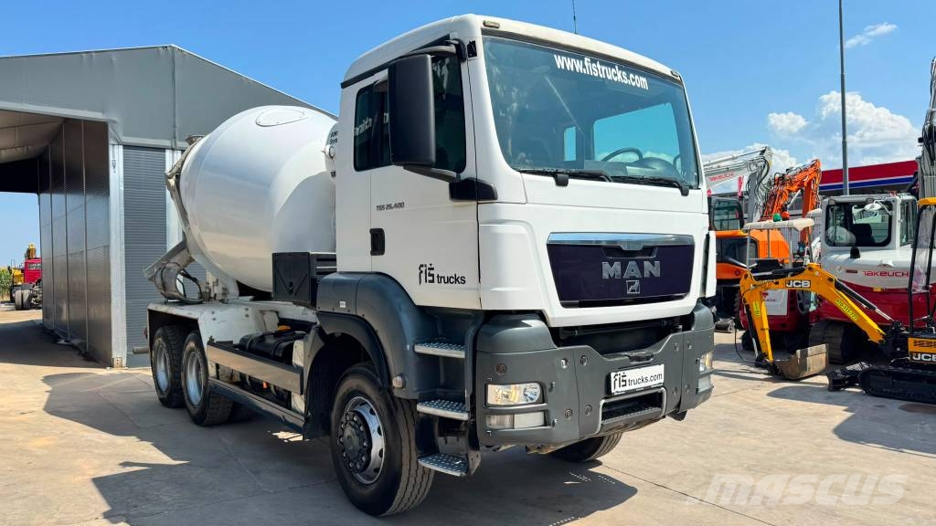 MAN TGS 26.400 6X6 (cardan) mixer - 6m3 Betonikuorma-autot
