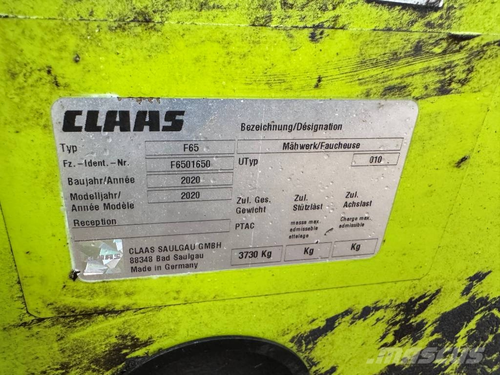 CLAAS DISCO 9200 C AS Kondicionér žacího stroje