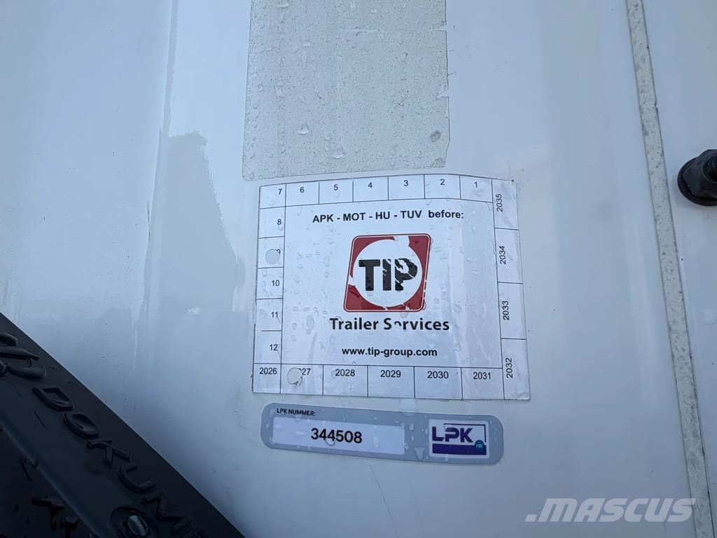 Krone N/A SD Schuifzeil-Dak / Laadklep / BPW-Axle *Apk 1 Polprikolice s ponjavo
