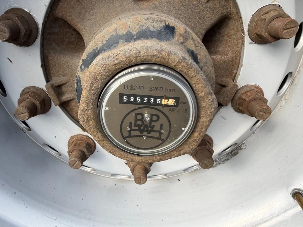 Krone N/A SD Schuifzeil-Dak / Laadklep / BPW-Axle *Apk 1 Polprikolice s ponjavo