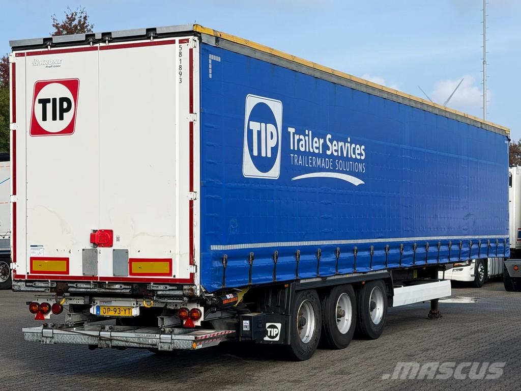 Krone N/A SD Schuifzeil-Dak / Laadklep / BPW-Axle *Apk 1 Polprikolice s ponjavo