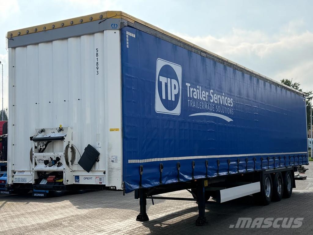 Krone N/A SD Schuifzeil-Dak / Laadklep / BPW-Axle *Apk 1 Polprikolice s ponjavo