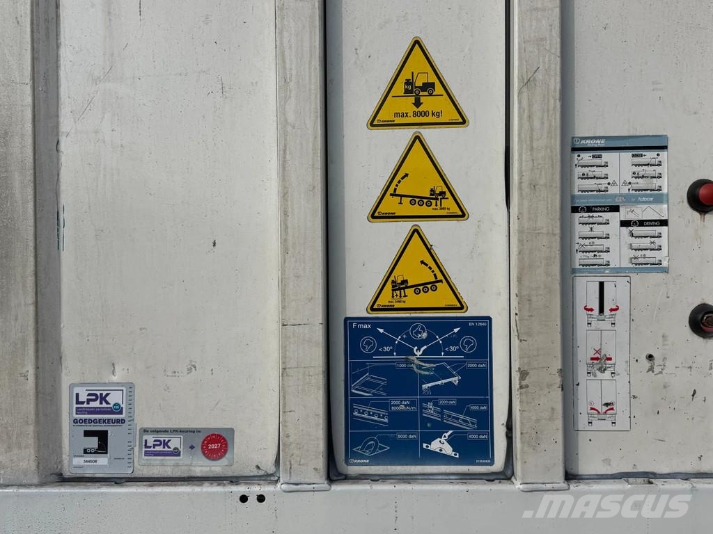 Krone N/A SD Schuifzeil-Dak / Laadklep / BPW-Axle *Apk 1 Polprikolice s ponjavo