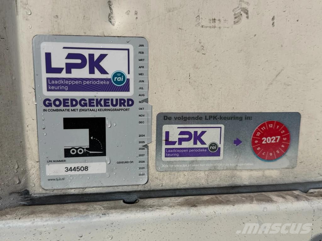 Krone N/A SD Schuifzeil-Dak / Laadklep / BPW-Axle *Apk 1 Polprikolice s ponjavo