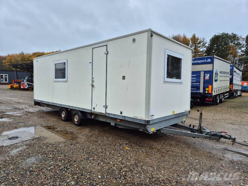 Eurowagon 2000 kg /køkken / kontor / soverum / kontor Avto prikolice