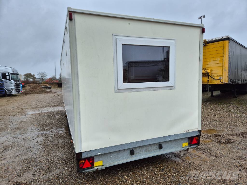 Eurowagon 2000 kg /køkken / kontor / soverum / kontor Avto prikolice