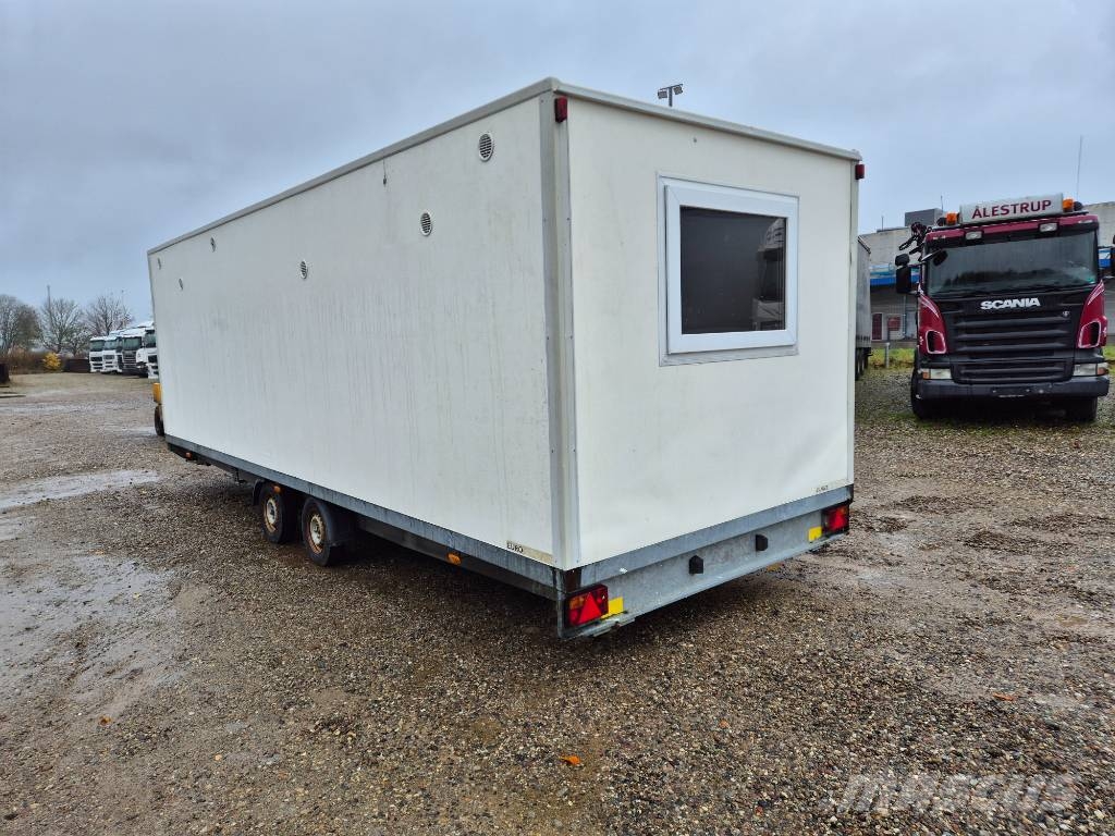 Eurowagon 2000 kg /køkken / kontor / soverum / kontor Avto prikolice