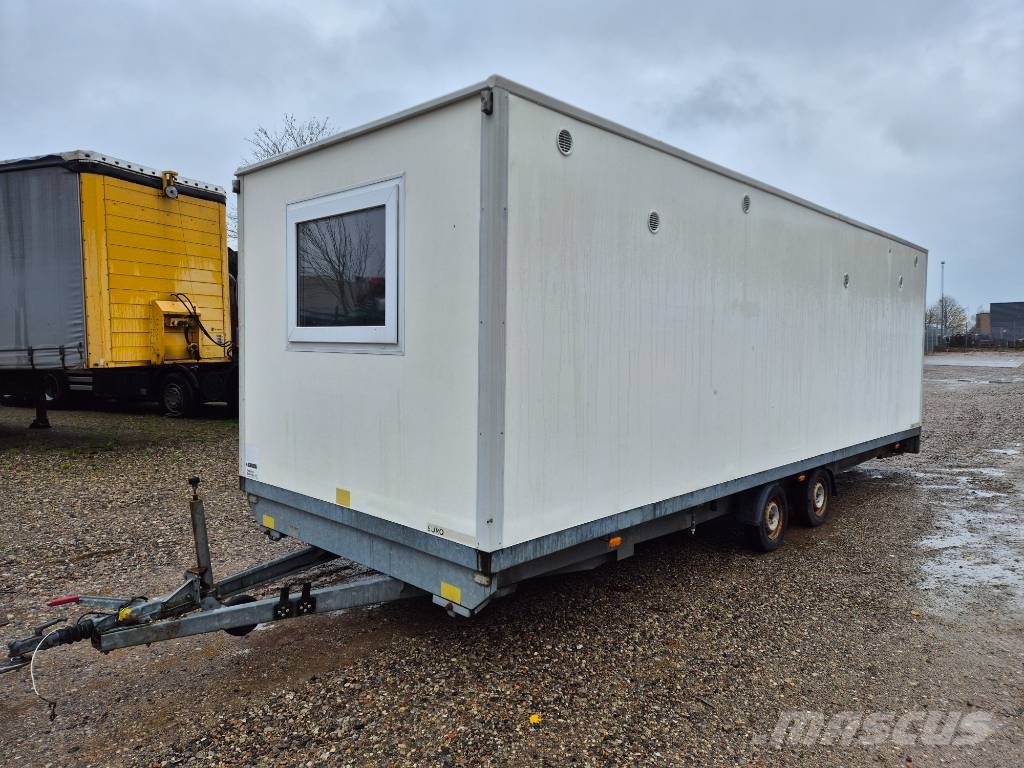 Eurowagon 2000 kg /køkken / kontor / soverum / kontor Avto prikolice