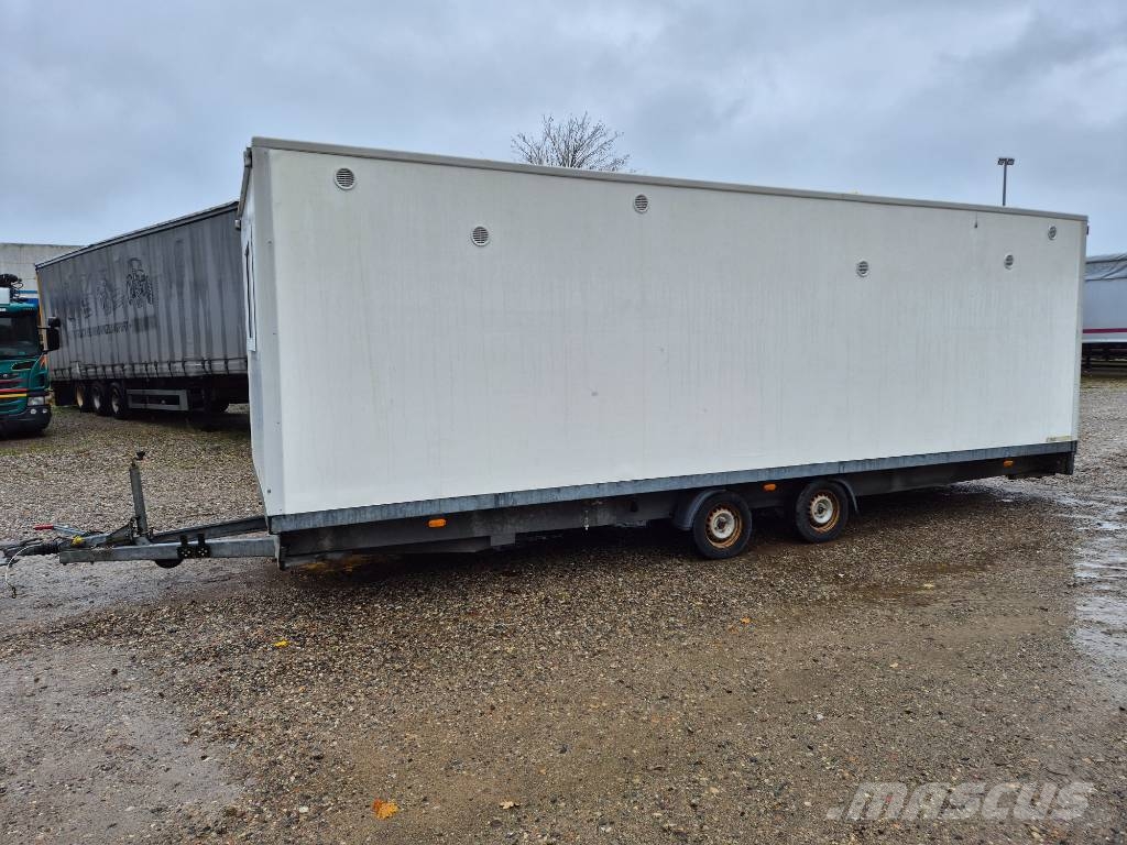 Eurowagon 2000 kg /køkken / kontor / soverum / kontor Avto prikolice