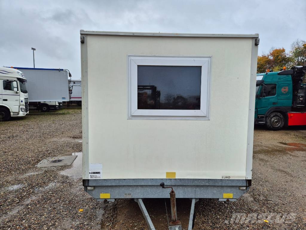 Eurowagon 2000 kg /køkken / kontor / soverum / kontor Avto prikolice