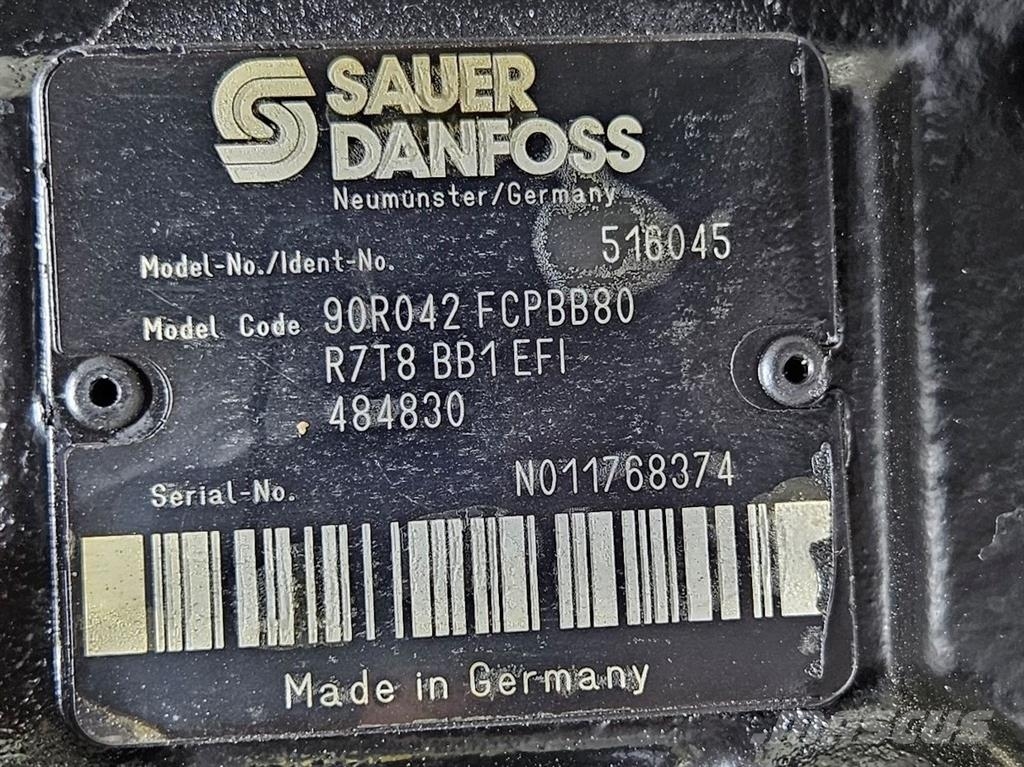 Sauer Danfoss 90R042FCPBB80R7T8-Drive pump/Fahrpumpe/Rijpomp Hydraulics