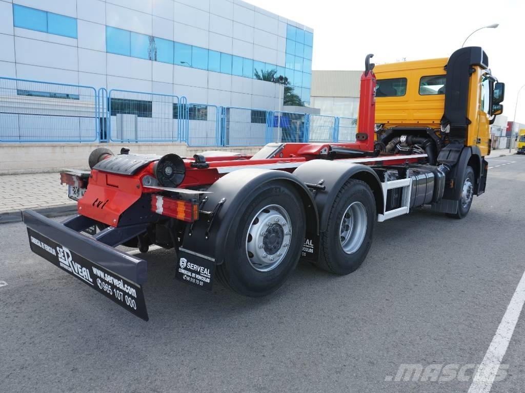 Mercedes-Benz ACTROS 2536 6X2 EQUIPO GANCHO Lastväxlare med kabellift
