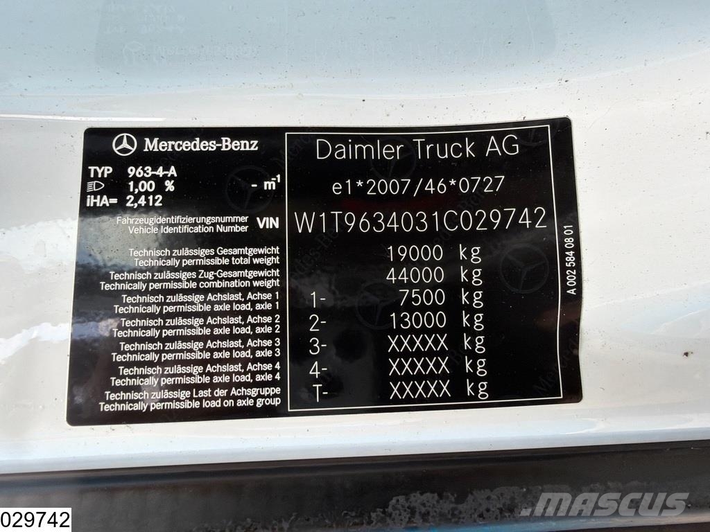 Mercedes-Benz Actros 1845 EURO 6 Vetopöytäautot