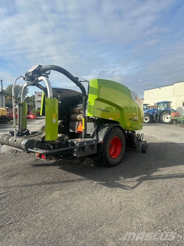 CLAAS Rollant 455 Uniwrap Rundbalspressar