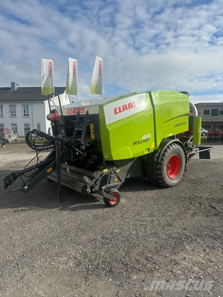 CLAAS Rollant 455 Uniwrap Rundbalspressar