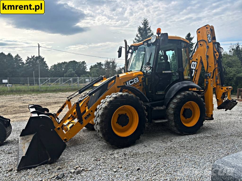 JCB 4CX KOPARKO-ŁADOWARKA 2016R | JCB 3CX CAT 444 KOMA Ekskavatori-iekrāvēji