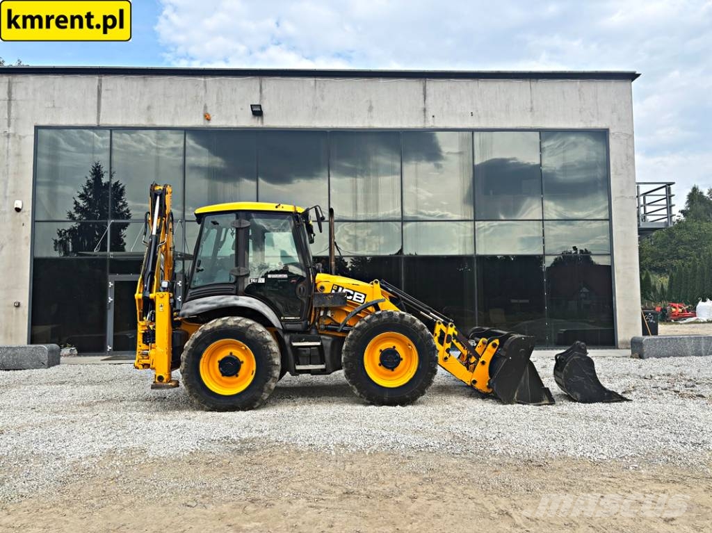 JCB 4CX KOPARKO-ŁADOWARKA 2016R | JCB 3CX CAT 444 KOMA Ekskavatori-iekrāvēji