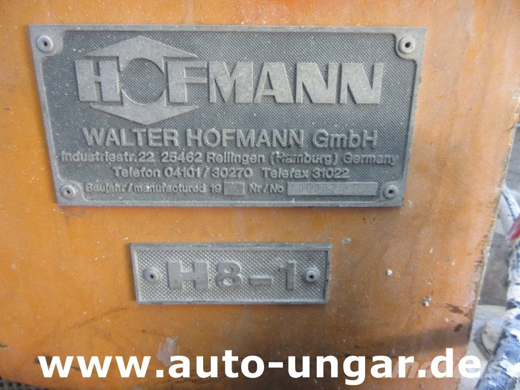 Hofmann H8 Roadmarking Machine Bj. 1995 Ersatzteilträger S Ostatní