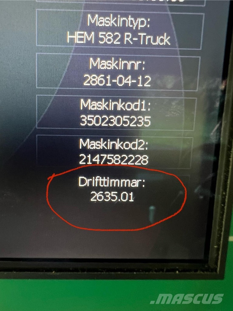 JENZ HEM 582 R Haketuskoneet