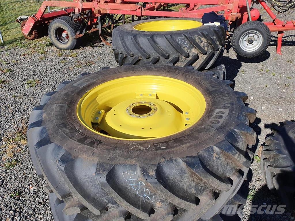 Michelin 480/70R34 x2 Hjul, Dæk og Fælge