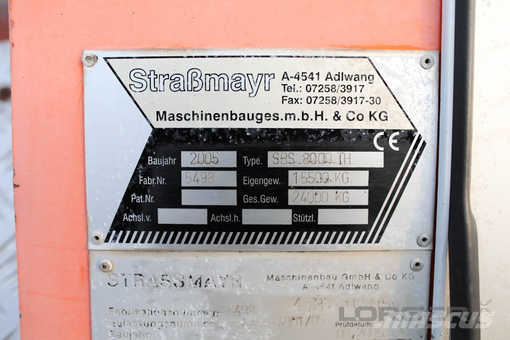 Renault Strassmayr SBS 8000 TH 水車