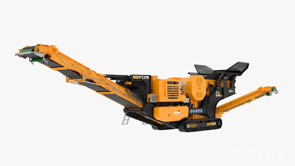 Fabo Concasseur à Mâchoires Mobile FABO FTJ-12-85 Mobile crushers