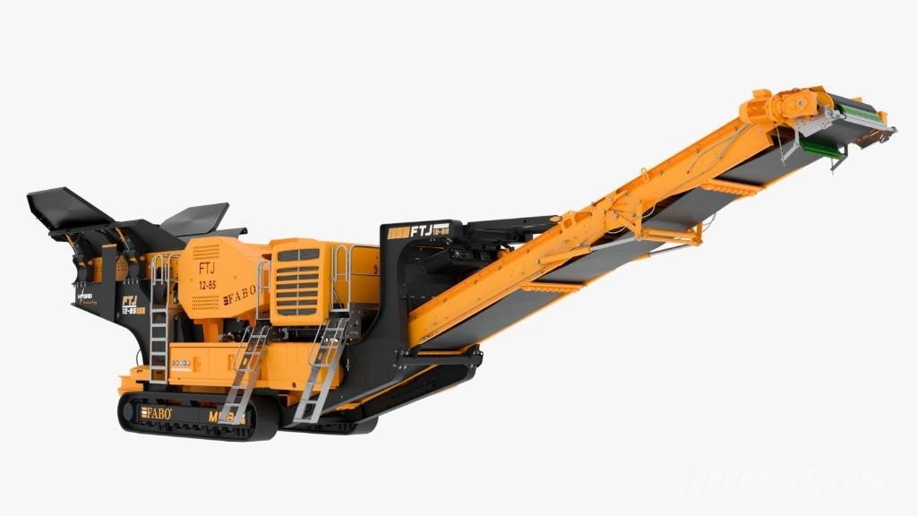 Fabo Concasseur à Mâchoires Mobile FABO FTJ-12-85 Mobile crushers