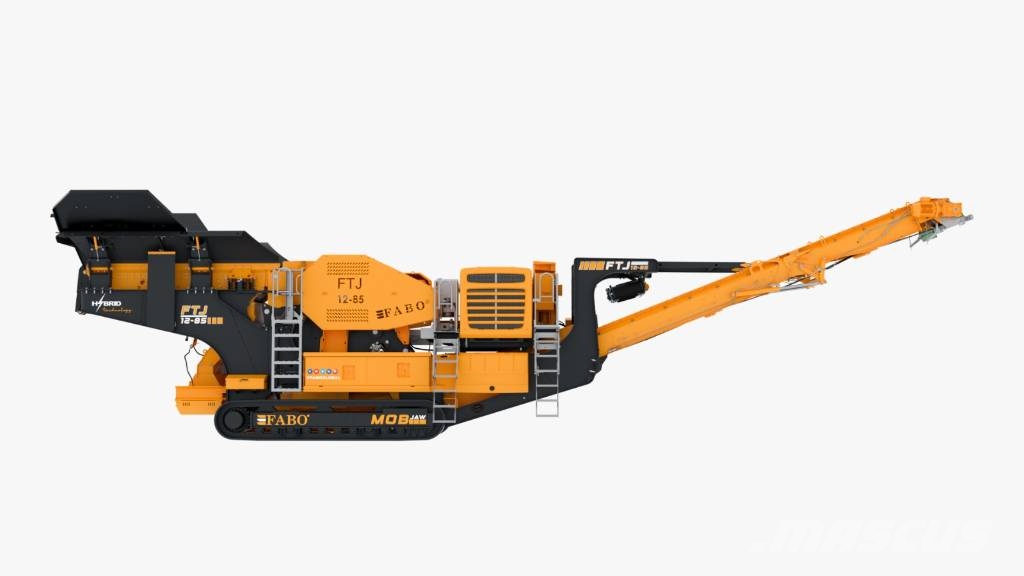 Fabo Concasseur à Mâchoires Mobile FABO FTJ-12-85 Mobile crushers