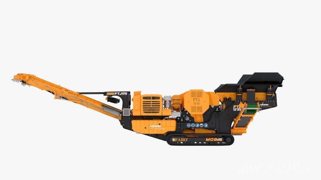 Fabo Concasseur à Mâchoires Mobile FABO FTJ-12-85 Mobile crushers
