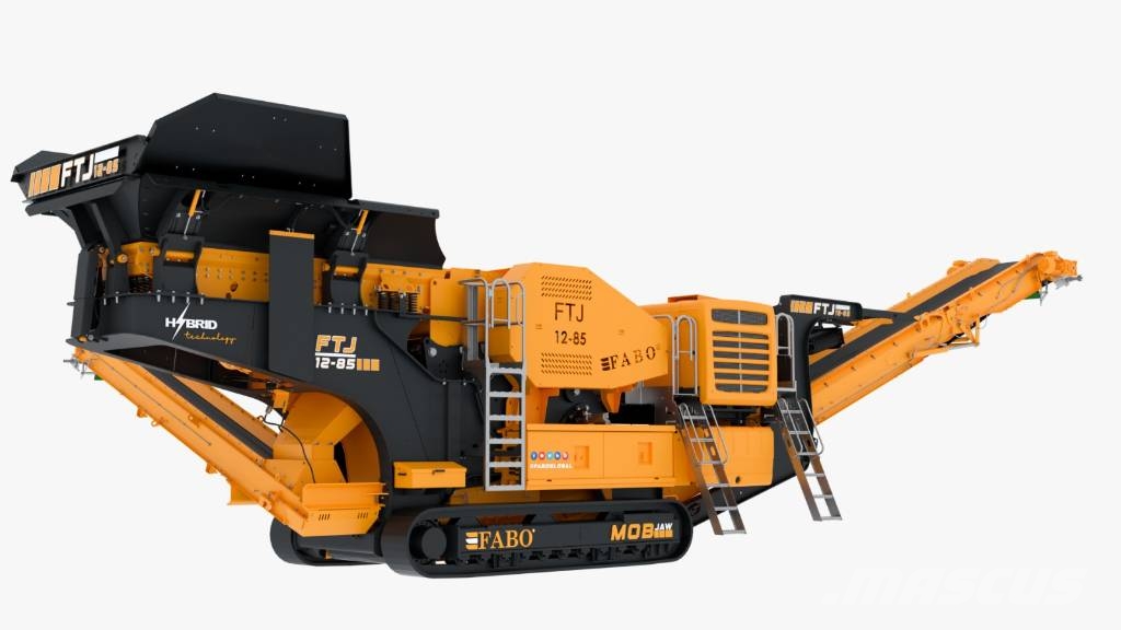 Fabo Concasseur à Mâchoires Mobile FABO FTJ-12-85 Mobile crushers