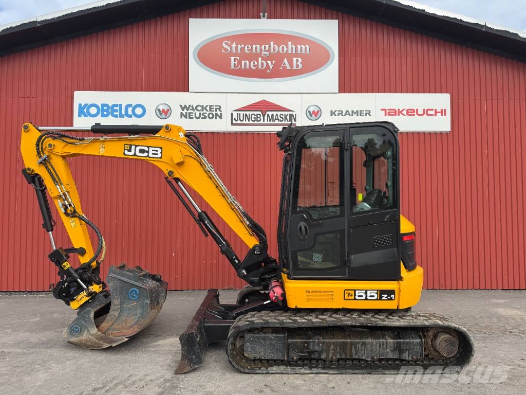 JCB 55 Z-1 Minigraafmachines < 7t