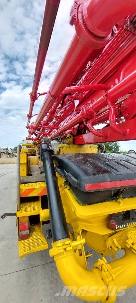 Mercedes-Benz Actros 2631, Putzmeister 36-4 M Camiões bomba Betão