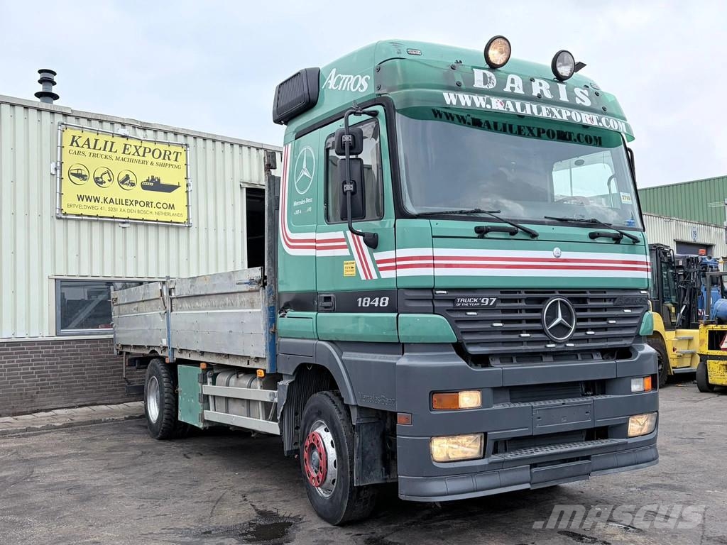 Mercedes-Benz Actros 1848 Open Box EPS Gearbox 3 Pedal V8 Aircon Camiones plataforma