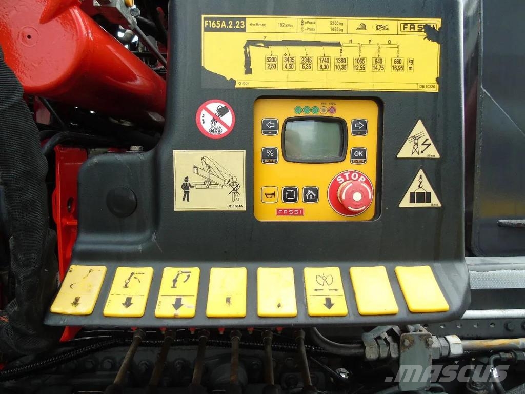 DAF CF 480 + FASSI 16T/M + 20T HOOK + 8X4 + REMOTE Всъдеходни кранове