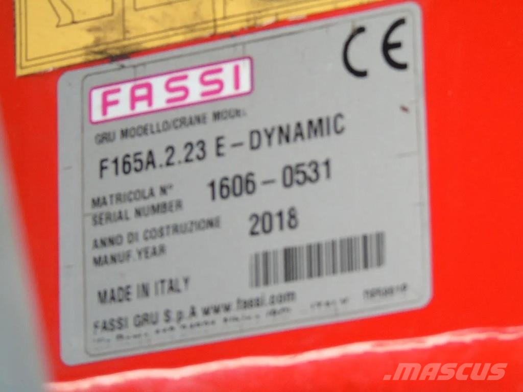DAF CF 480 + FASSI 16T/M + 20T HOOK + 8X4 + REMOTE Всъдеходни кранове