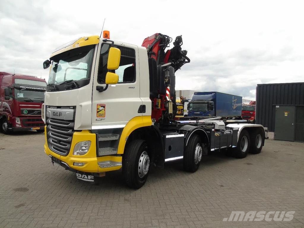 DAF CF 480 + FASSI 16T/M + 20T HOOK + 8X4 + REMOTE Grúas todo terreno