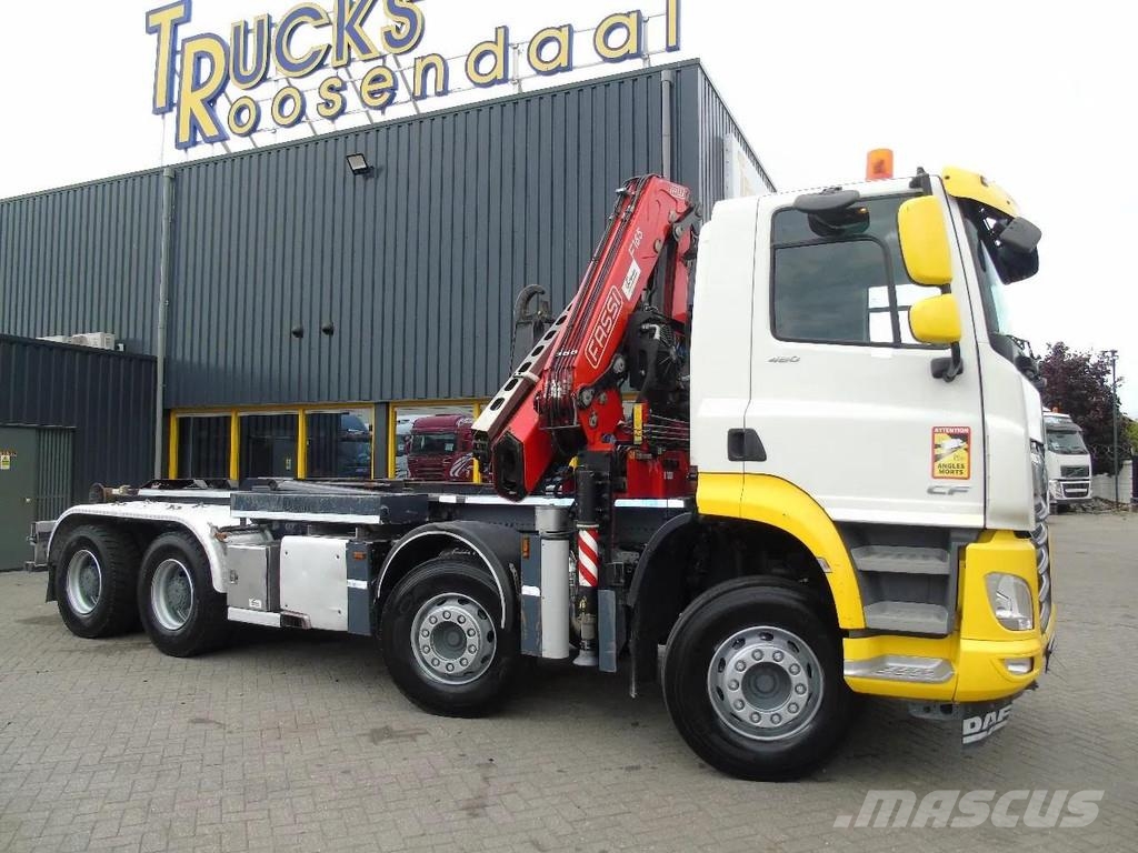 DAF CF 480 + FASSI 16T/M + 20T HOOK + 8X4 + REMOTE Всъдеходни кранове