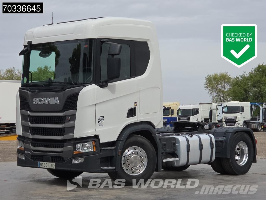 Scania R450 4X2 Retarder 2x Tanks ITV 05-2027 ACC PTO Alc Tegljači