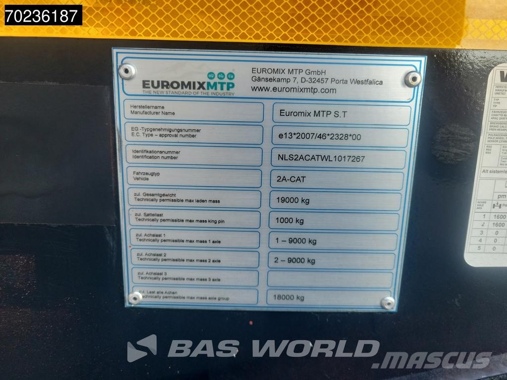 Euromix MTP 2A-CAT UNUSED Wood Holztransport Holzanhänger