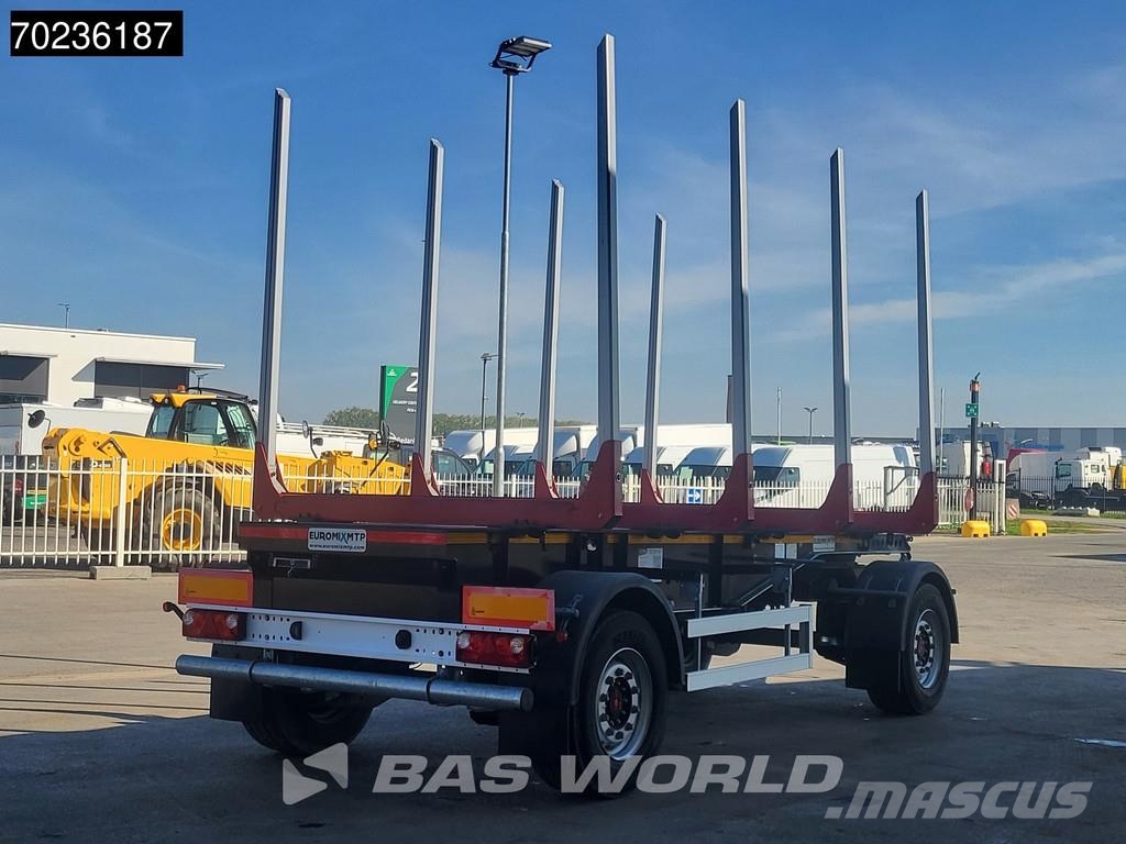 Euromix MTP 2A-CAT UNUSED Wood Holztransport Holzanhänger