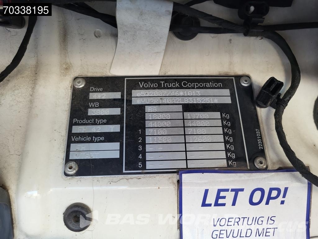 Volvo FH 500 4X2 NL-Truck APK I-ParkCool 2x Tanks 曳引機組件