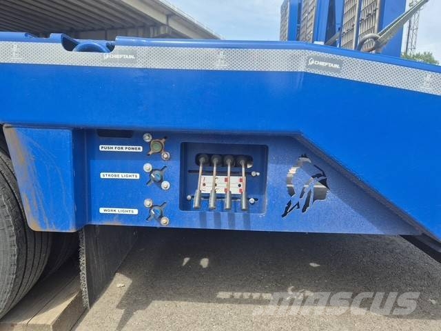 Chieftain 3 Axle Semi Low Loader Plataformas bajas