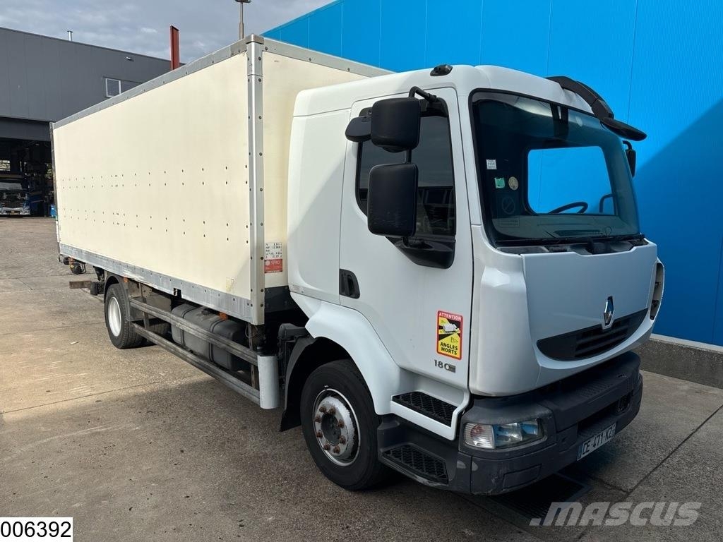 Renault Midlum 180 dxi EURO 5, MBB Palfinger, Steel, Manua Sanduk kamioni