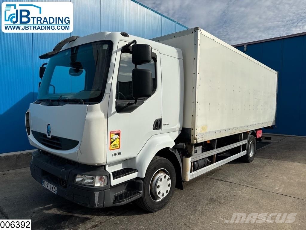 Renault Midlum 180 dxi EURO 5, MBB Palfinger, Steel, Manua Sanduk kamioni