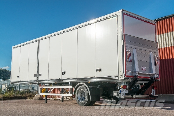 Fruehauf Citytrailer öppningsbar sida. Citytrailers
