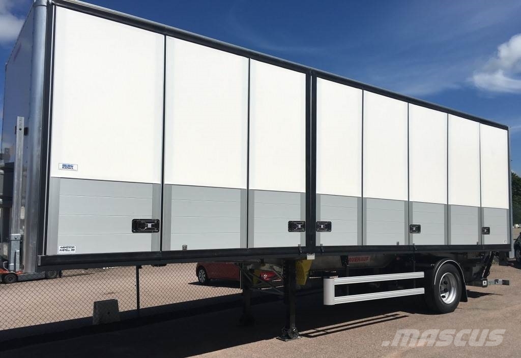 Fruehauf Citytrailer öppningsbar sida. Citytrailers