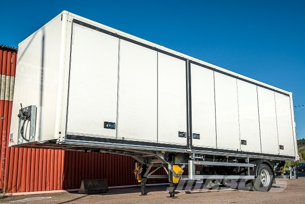 Fruehauf Citytrailer öppningsbar sida. Citytrailers