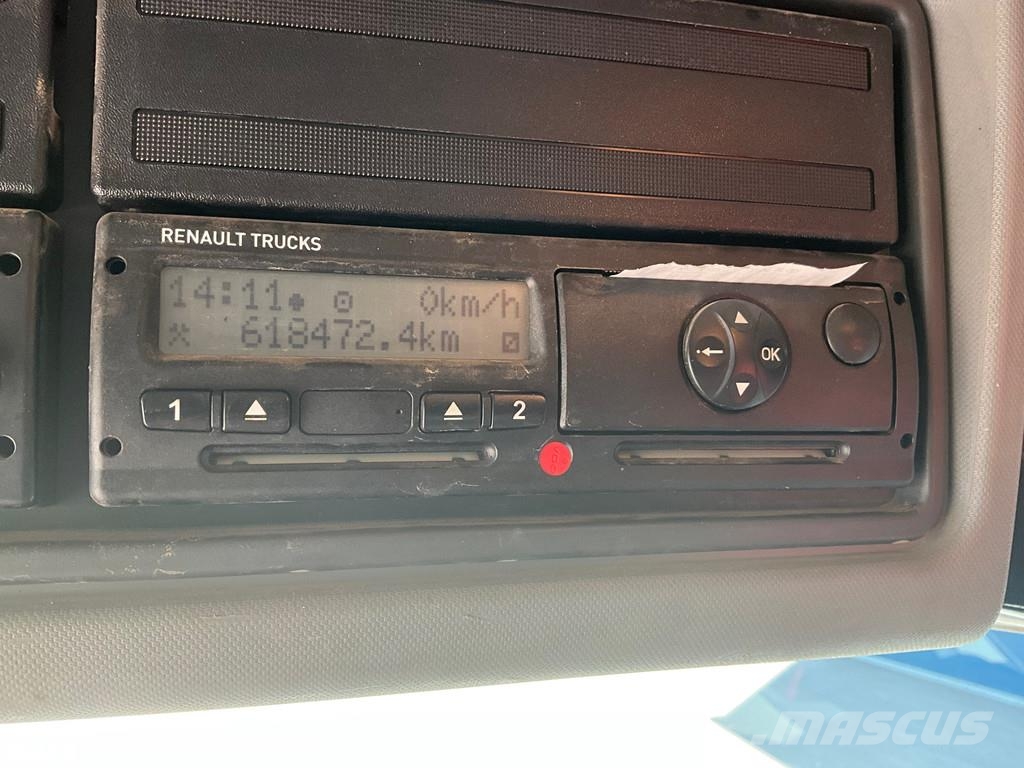 Renault C 460 Euro 6 8x4 Palfinger 19 Tonmeter laadkraan Abrollkipper