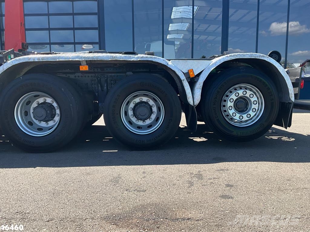 Renault C 460 Euro 6 8x4 Palfinger 19 Tonmeter laadkraan Abrollkipper