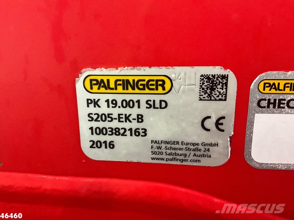 Renault C 460 Euro 6 8x4 Palfinger 19 Tonmeter laadkraan Abrollkipper